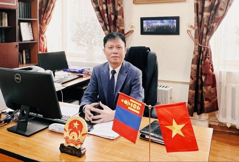 越南驻蒙古国大使尹庆心。
