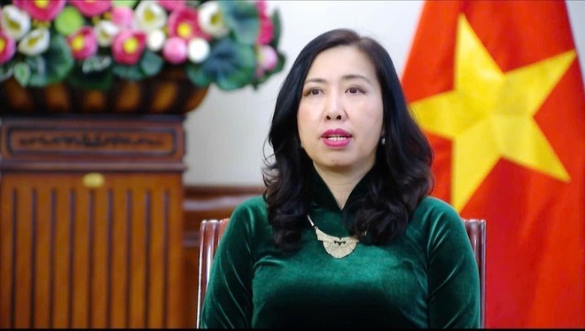越南外交部副部长黎氏秋姮。（图片来源：越通社）