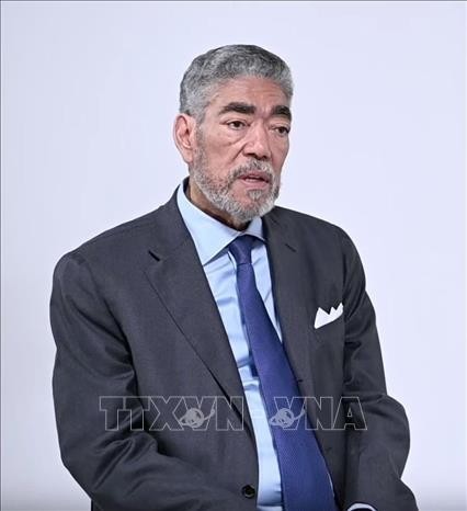 多米尼加左派团结运动总书记、地区一体化政策部部长米格尔·梅希亚。（图片来源：越通社）