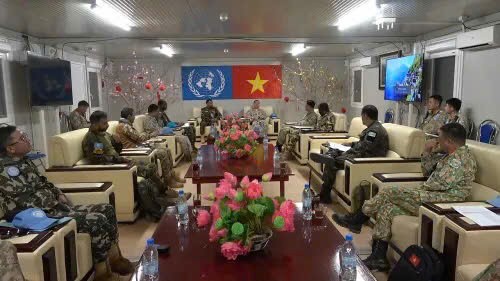 评估结果交流。（图片来源：第3号工兵队）