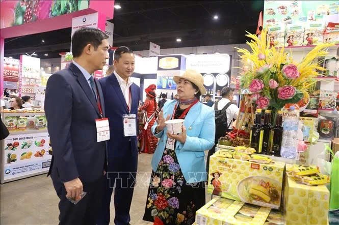 170多家越南企业参加2025年泰国曼谷亚洲食品和饮料展览会。（图片来源：越通社）