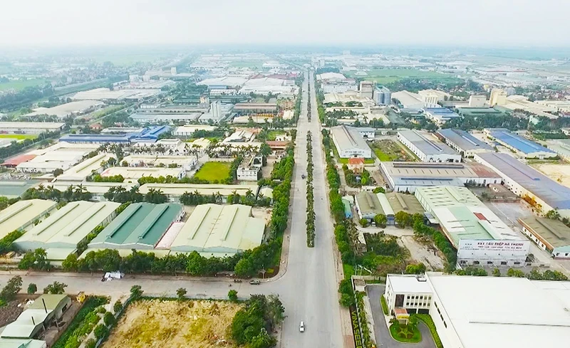 位于河南省维仙县的同文工业园区。