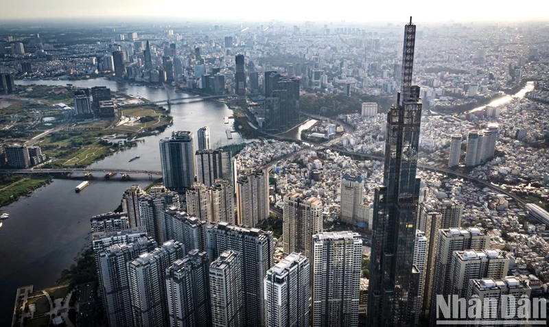 胡志明市的新面貌。