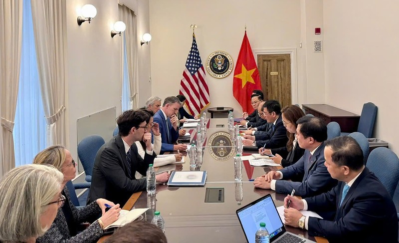 越南与美国对等贸易双边协定第二轮谈判5月19日至22日在美国在华盛顿特区举行。