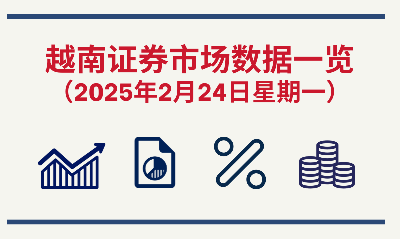 2月24日越南证券市场数据一览 【图表新闻】