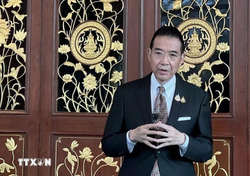 泰国外交部长马里斯·桑吉安蓬萨。（图片来源：越通社）