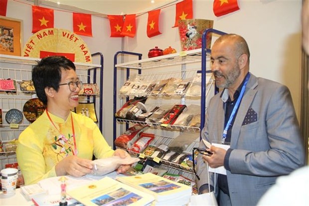 越南的展位。