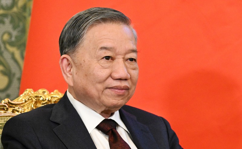 越共中央总书记苏林。