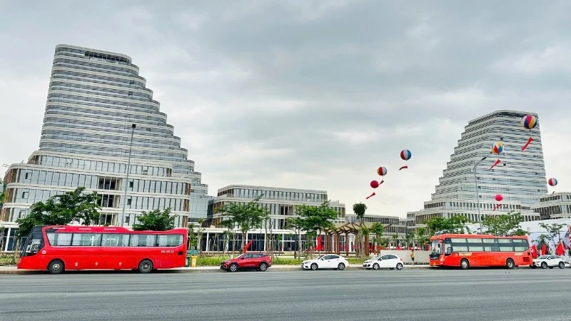 海防市政治行政中心。