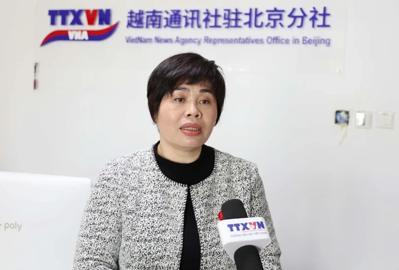 中国社会科学院马克思主义研究院潘金娥教授。（图片来源：越通社）