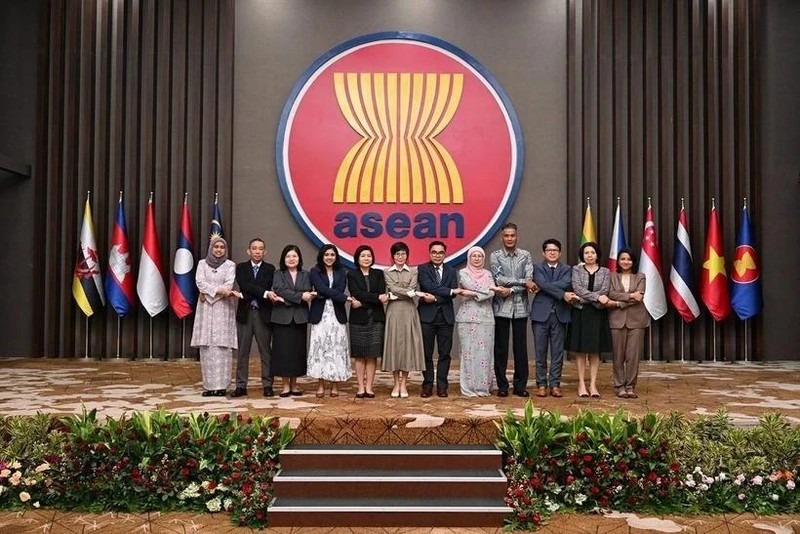 与会代表合影。