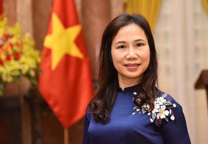 越南驻斯里兰卡大使郑氏心。