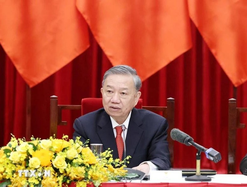 越共中央总书记苏林担任完善体制与法律工作的中央指导委员会主任。