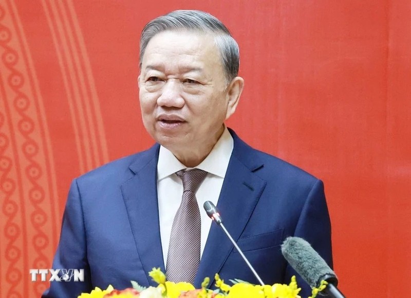 越共中央总书记苏林。