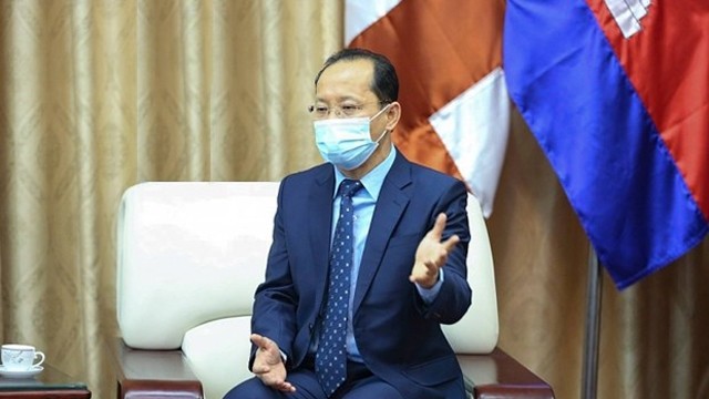 柬埔寨驻越南大使查伊•纳芙斯。