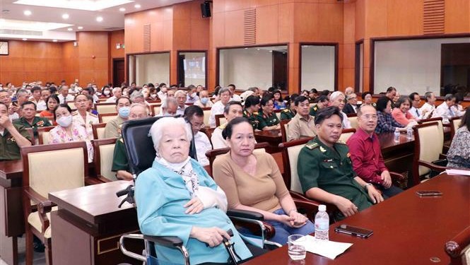 1979-1989年援柬胡志明市老专家（A50团）见面会。