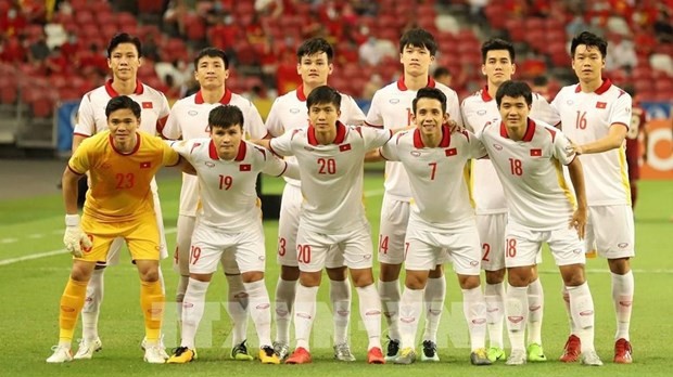 越南男足队。