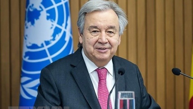 联合国秘书长安东尼奥· 古特雷斯。（图片来源：越通社）