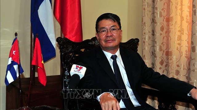 越南驻古巴大使黎青松。（图片来源：越通社）