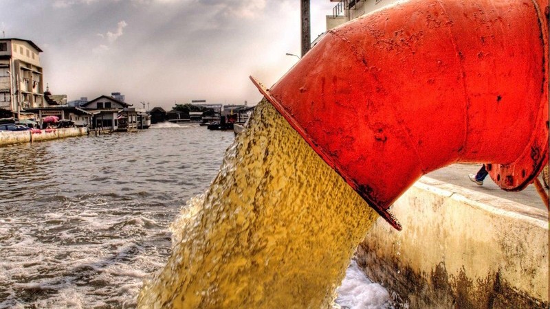 生活废水是海洋污染的严重来源。（图片来源：MONGABAY)