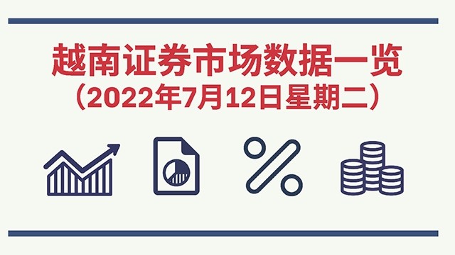 2022年7月12日越南证券市场数据一览 【图表新闻】 