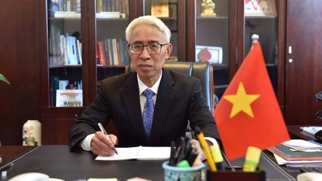越南驻中国大使范星梅。（图片来源：越通社）