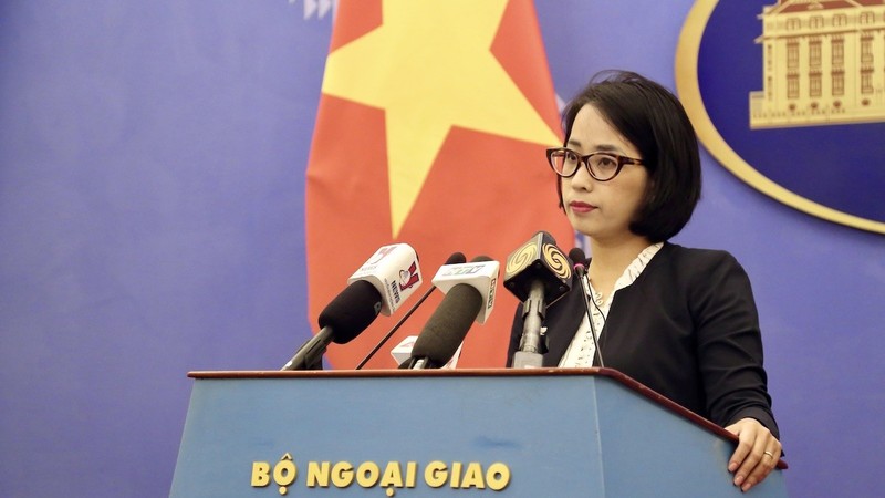 越南外交部副发言人范秋姮。（图片来源：国际报）