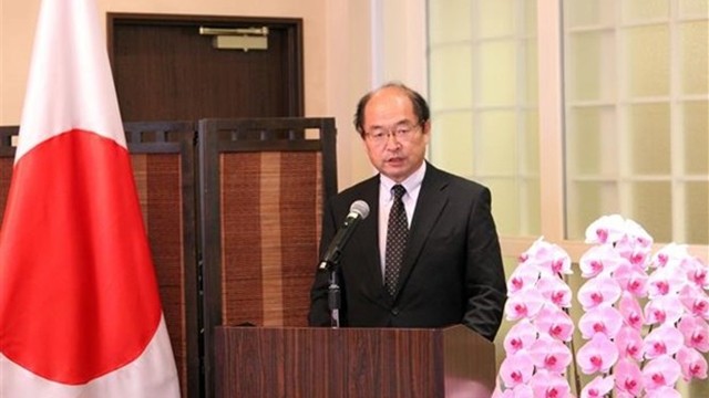 日本贸易振兴机构（JETRO）副理事长青山茂志。