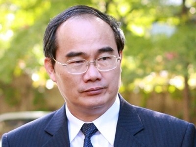 越南祖国阵线中央委员会主席阮善仁。