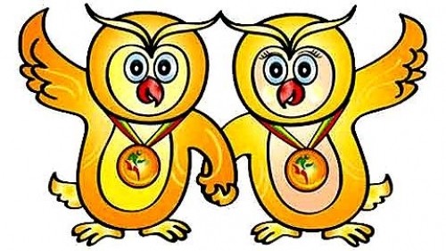 第27届东运会的吉祥物——猫头鹰。