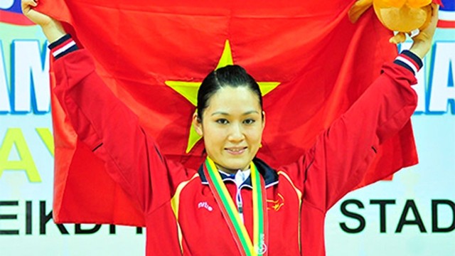 阮黄银夺得第27届东运会空手道女子个人套路的金牌。（图片来源：民智报网）
