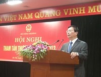2013年越南驻外商务参赞会议开幕。（图片来源：新报）