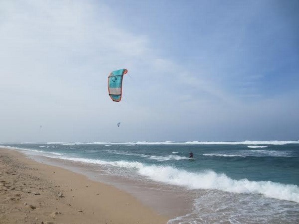 富贵岛—风筝冲浪运动的天堂。