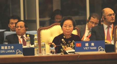 阮氏缘副主席出席亚洲相互协作与信任措施会议第四次峰会。