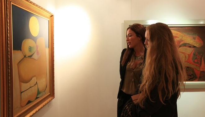 越南磨漆画及手工艺品展览会4日在英国伦敦开幕。