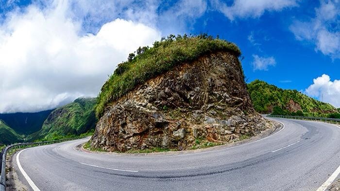附图：黄连山山口。