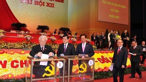 大会选举新一届中央委员会。（图片来源：人民报网）