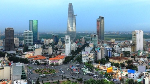 附图：胡志明市一角。