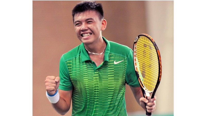 越南网球名将李黄南。（图片来源：体育报）