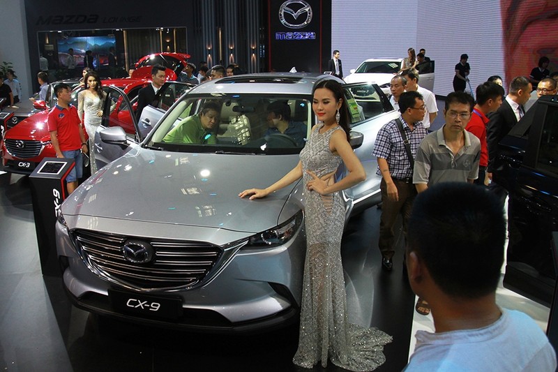 2016年越南车展展示较多新车型。