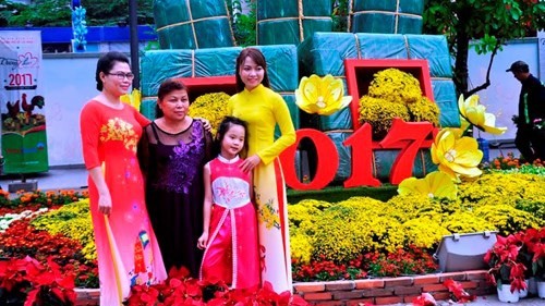 2017丁酉年春节阮惠花街即将开幕。