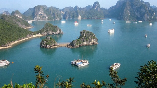 天堂岛全景。