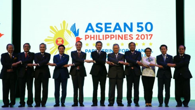 第50届东盟外长会议在菲律宾马尼拉开幕。