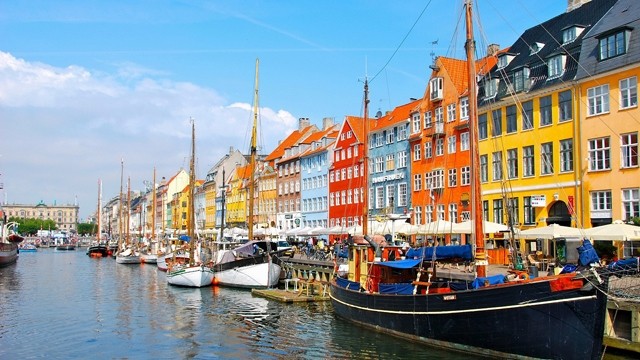 附图：丹麦国家的旅游景点。