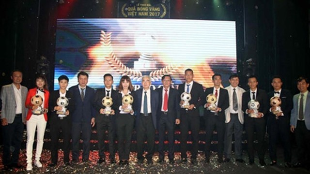2017年越南金球奖颁奖仪式。