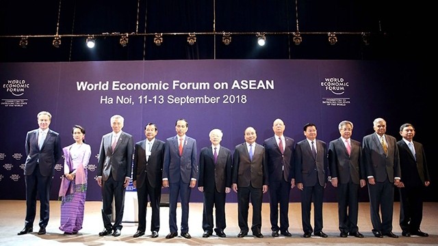 越南成功举办了2018年世界经济论坛东盟峰会。