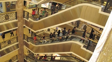 越南河内市长前购物中心（组图）