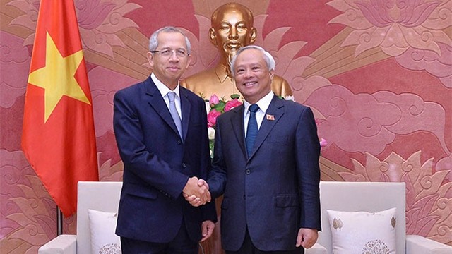 越南国会副主席汪周刘会见泰国最高法院代表团。（图片来源：quochoi.vn）