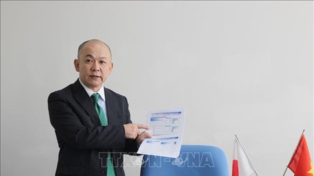 日本贸易振兴机构驻越南胡志明市代表处首席代表泷浩二。