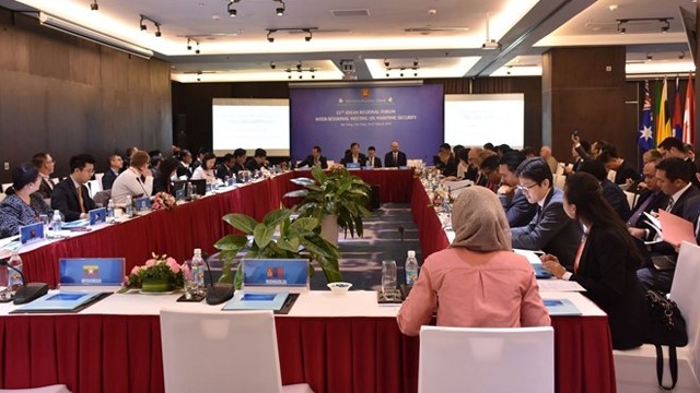  东盟地区论坛海洋安全中期工作组第十一次会议场景。